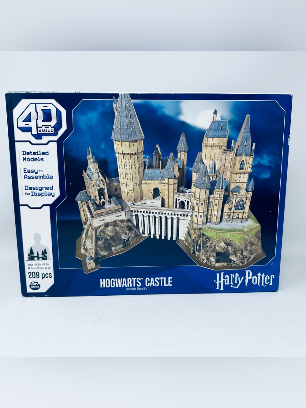 4D Build Harry Potter Hogwarts Castle 3D Puzzle Model Kit 209 Pieces Sealed